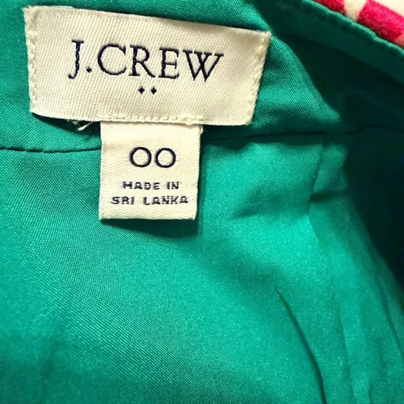 J. Crew Floral Pencil Skirt in Green and Pink - Picture 5 of 6